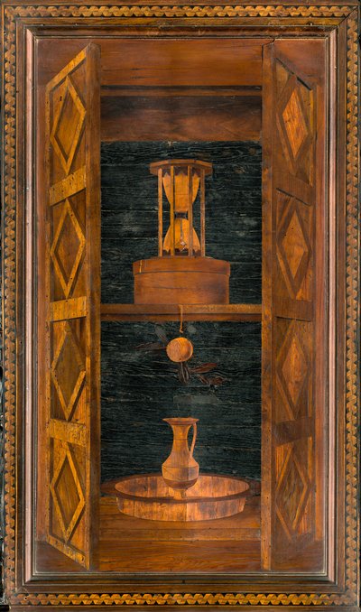 Lignaean Canonical Choir, Ingelegd door Giovanni Maria Platina 1484, Bovenste koorbank door Giovanni Maria Platina