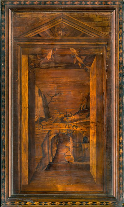Lignaean Canonieke Koor, Ingelegd door Giovanni Maria Platina 1484, Bovenste Zitplaats door Giovanni Maria Platina