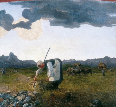 Hooioogst. 1889-98 door Giovanni Segantini
