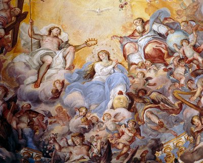 Kroning van de Maagd, 1725 door Giovanni Tuccari