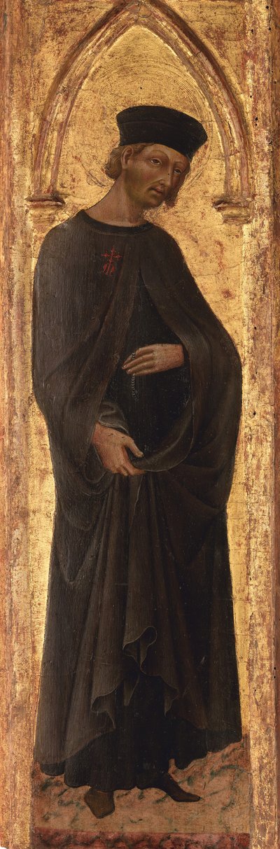 De Zalige Andrea Gallerani stierf 1251 door Giovanni di Paolo
