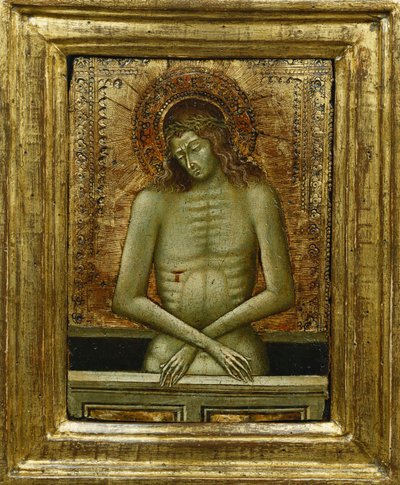 Christus bij het graf door Giovanni di Paolo di Grazia