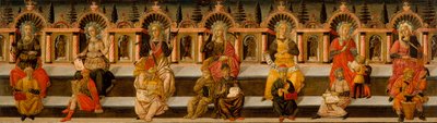 De zeven vrije kunsten door Giovanni di Ser Giovanni Scheggia