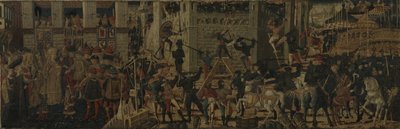 Belegering van Carthago en de Matigheid van Scipio, c.1460 door Giovanni the younger Guidi