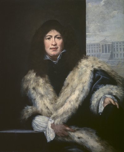 Portret van een man, ca. 1650 door Girolamo Forabosco