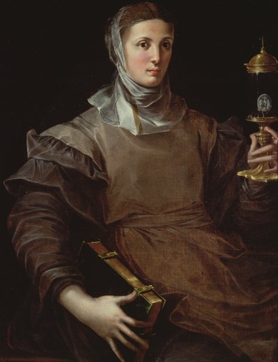Sint-Clara, 1530 door Girolamo Mazzola Bedoli