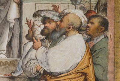 Middenbeuk, Vierde Zuidelijke Span, Ecce Homo, Girolamo Romanino door Girolamo Romanino