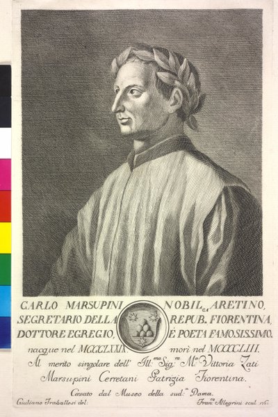 Carlo Marsuppini door Giuliano Traballesi