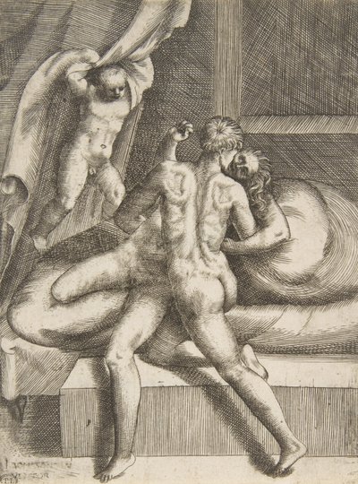 Apollo en Leucothea, uit 