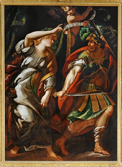 La paix chassant la guerre - Vrede verdrijft oorlog ... door Giulio Cesare Procaccini