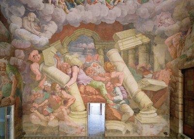 Kamer van de reuzen door Giulio Romano