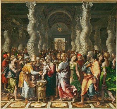 Besnijdenis ... door Giulio Romano