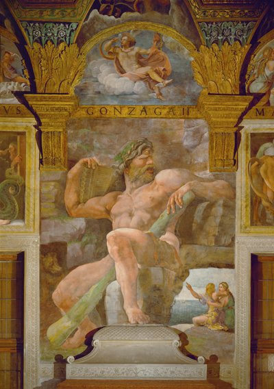 Hercules (fresco) door Giulio Romano
