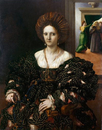 Margherita Paleologo (1510-66) door Giulio Romano