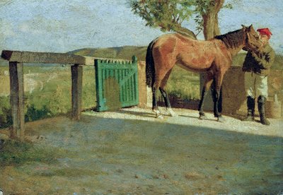 Het kleine paard, c.1867 door Giuseppe Abbati