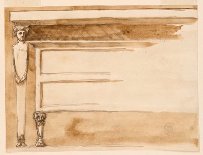 Console Tafel en Ladekast door Giuseppe Barberi