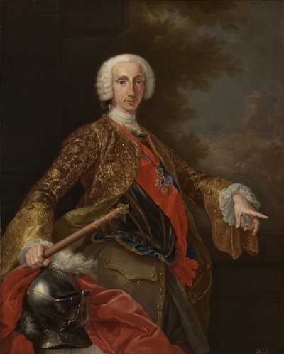 Karel III van Spanje door Giuseppe Bonito