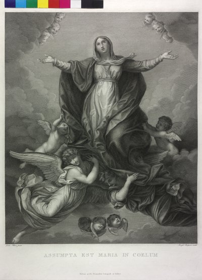 Tenhemelopneming van de Heilige Maagd Maria door Giuseppe Bortignoni