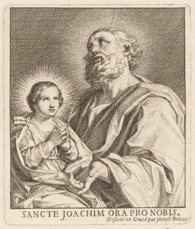 Sint Joachim en de Jonge Maagd Maria door Giuseppe Bottani