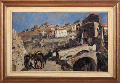 Landschap door Giuseppe Graziosi