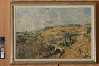 Toscaans landschap - Le Caldire door Giuseppe Graziosi