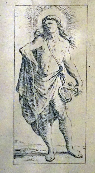 17e Eeuwse tarotkaarten door Giuseppe Maria Mitelli door Giuseppe Maria Mitelli