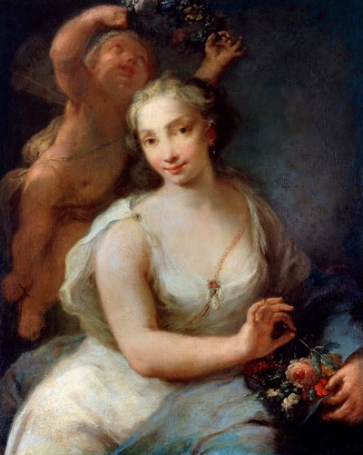 Primavera Lente, voor 1757 door Giuseppe Nogari