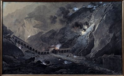 Eerste Italiaanse Campagne (1796-1797): Passage van Franse artillerie, 