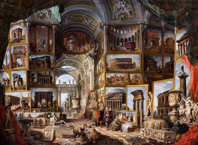  door Giuseppe & Salvi Nicola (1697-1751) Pannini