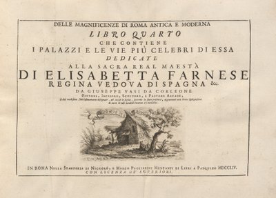 Delle Magnificenze di Roma Antica e Moderna (deel 2) door Giuseppe Vasi