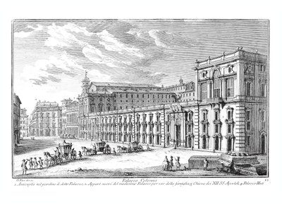 Verzameling van de mooiste antieke en moderne gezichten van Rome... door Giuseppe Vasi