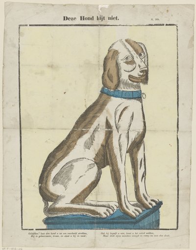 Deze hond bijt niet door Glenisson and Van Genechten