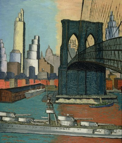 Brugtoren, 1929 door Glenn O Coleman