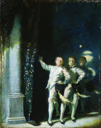 Caprice, de maansdans door Glyn Warren Philpot