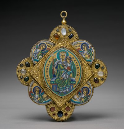 Hanger met de Maagd en Kind, ca. 1160-1170 door Godefroid de Huy