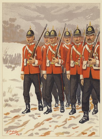 De 68e, Durham Lichte Infanterie door Godfrey Douglas Giles