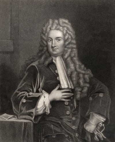 John Radcliffe, gegraveerd door H. Cook, uit 