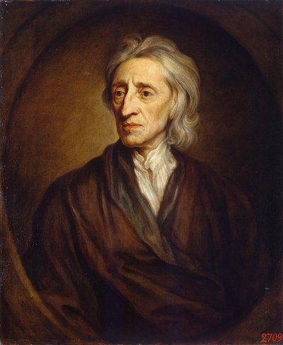 Portret van John Locke door Godfrey Kneller