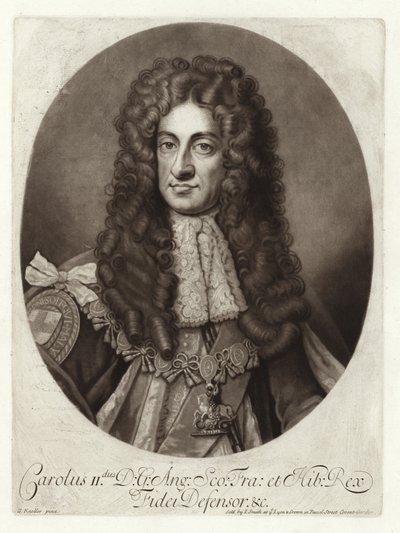 Portret van koning Karel II door Godfrey Kneller