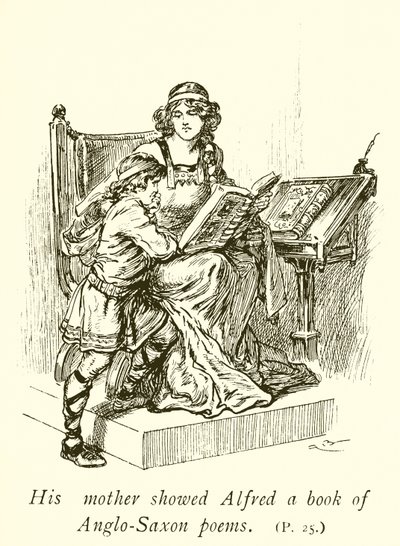 Alfred leert lezen door Gordon Frederick Browne