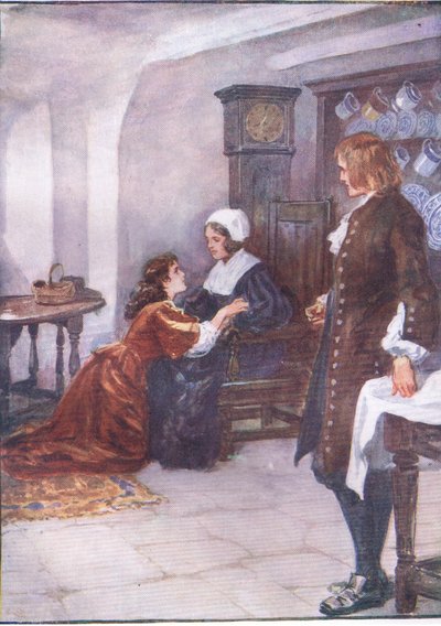 En zo ging ze naar moeders hart, uit Lorna Doone pub. door W & R Chambers Ltd, 1921 door Gordon Frederick Browne