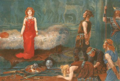 Haar eerste gevangenen door Gordon Frederick Browne