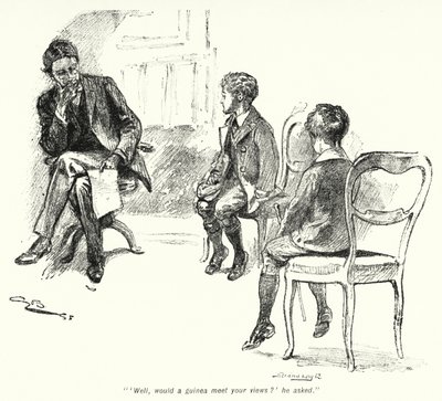 Illustratie voor The Story of the Treasure Seekers door E Nesbit door Gordon Frederick Browne
