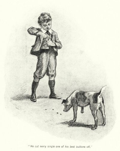 Illustratie voor Het verhaal van de schatzoekers door E. Nesbit door Gordon Frederick Browne
