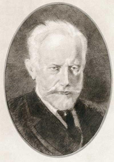 Pyotr Ilyich Tchaikovsky, uit Living Biographies of Great Composers door Gordon Ross