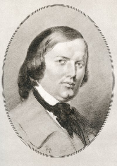 Robert Schumann, uit Levensbiografieën van grote componisten door Gordon Ross