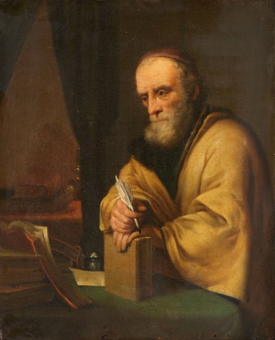 Een oude Geleerde door Gottfried Kneller (copy after)
