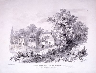 Hampstead Heath, Hampstead, Londen, ca. 1840 door Graf and Soret