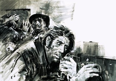 Een noodkreet van de Hongaarse Opstand (gouache op papier) door Graham Coton