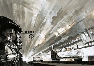 De 24-uurs race van Le Mans door Graham Coton